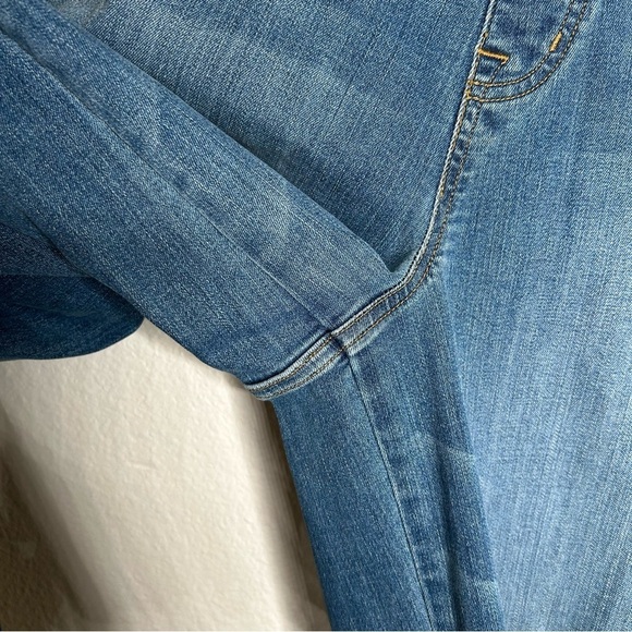 NWT Spanx Seamed Front Wide Leg Jean in Vintage Indigo 1X - Picture 4 of 16